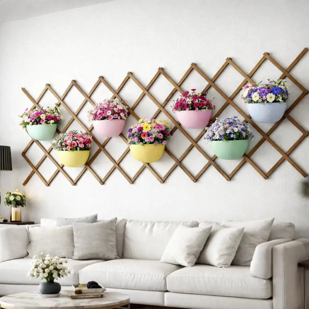 Support mural plantes grimpante
