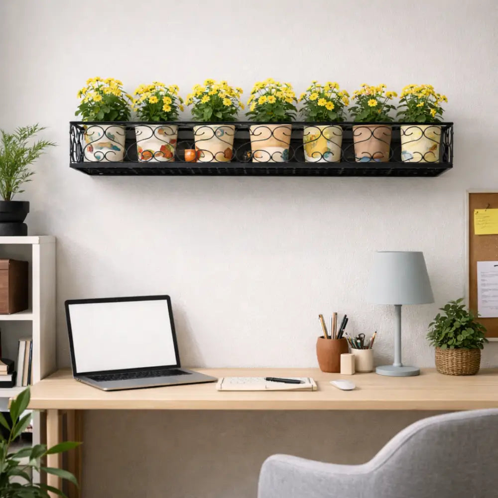 Support mural pot de fleur