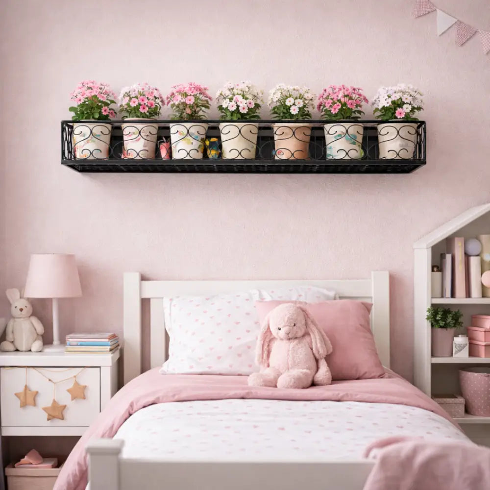 Support mural pot de fleur