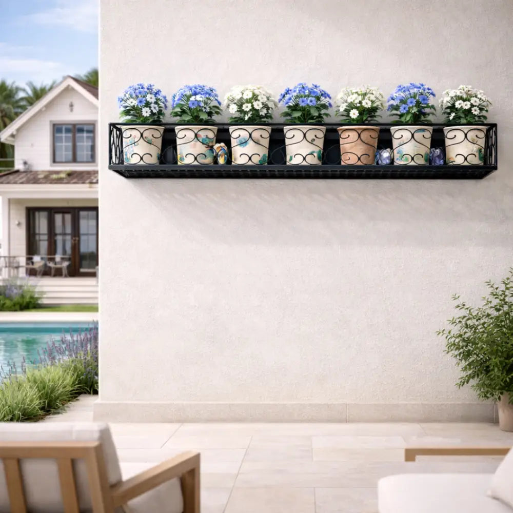 Support mural pot de fleur