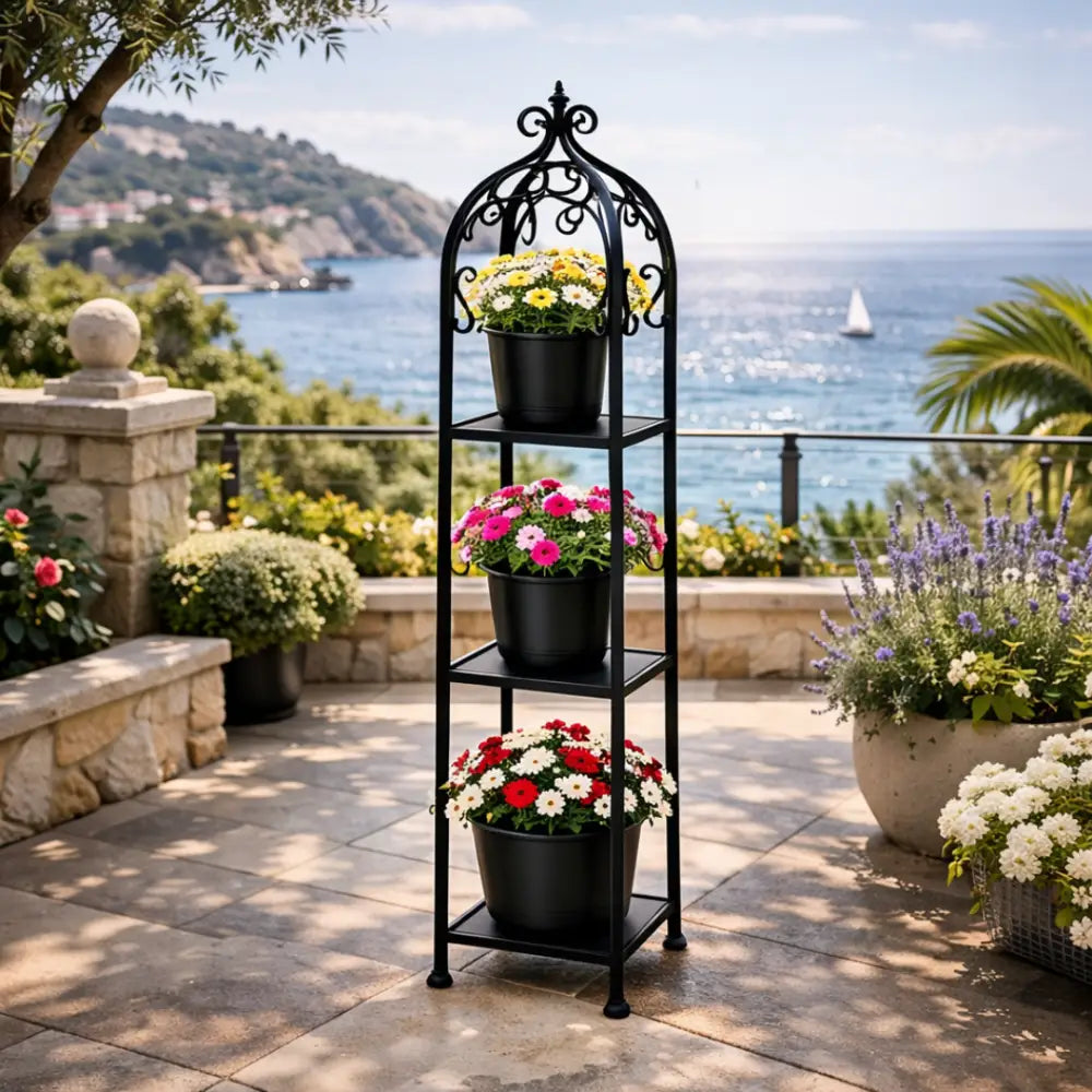 Support plante 3 niveaux