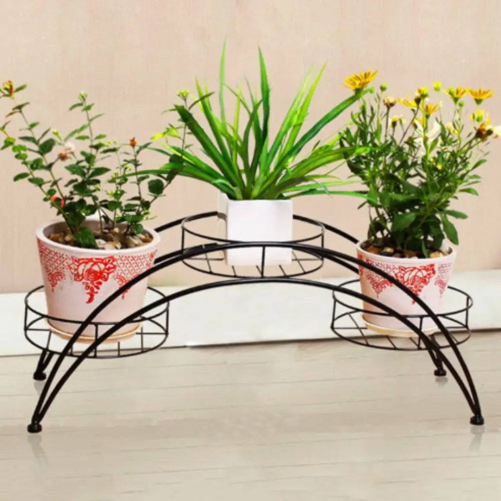 Support plante demi cercle