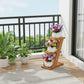 Support plante escalier