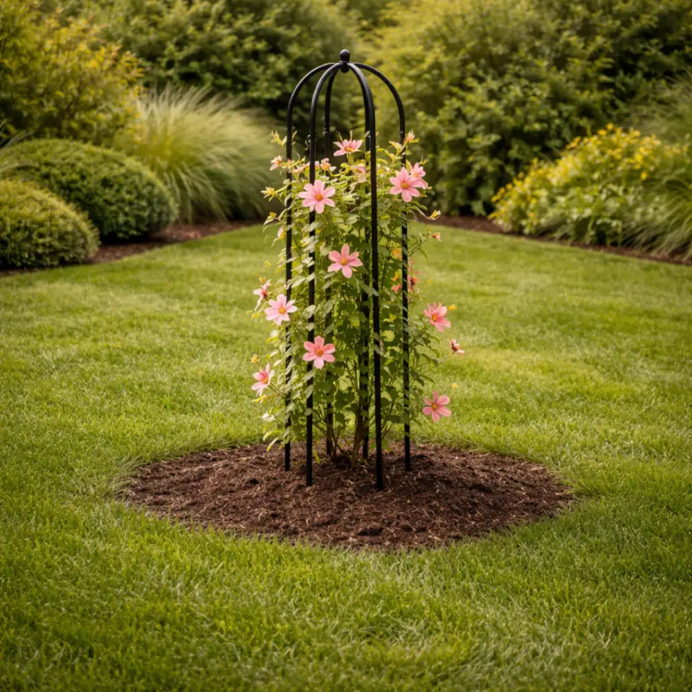 Support plante grimpante jardin
