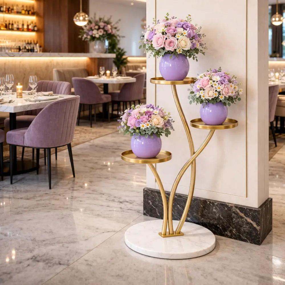 Support plante interieur design