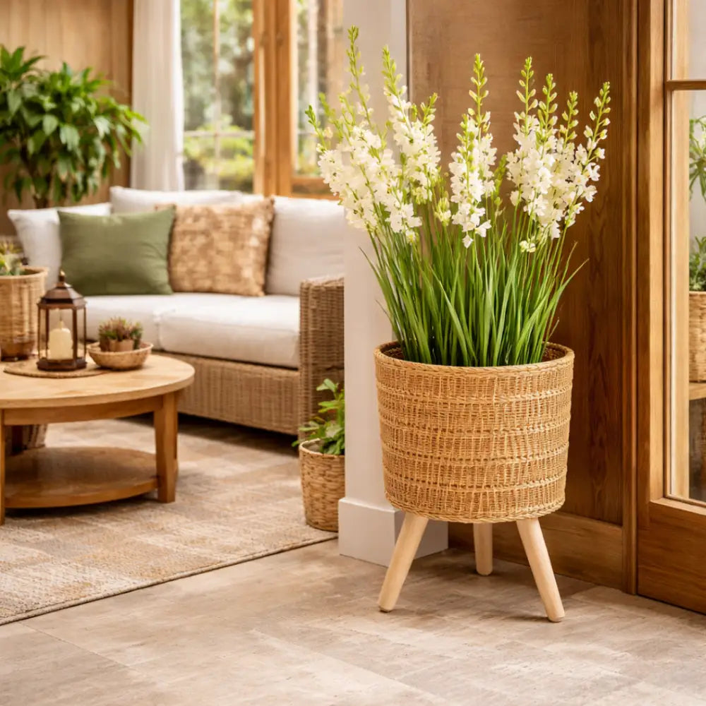 Support plante osier