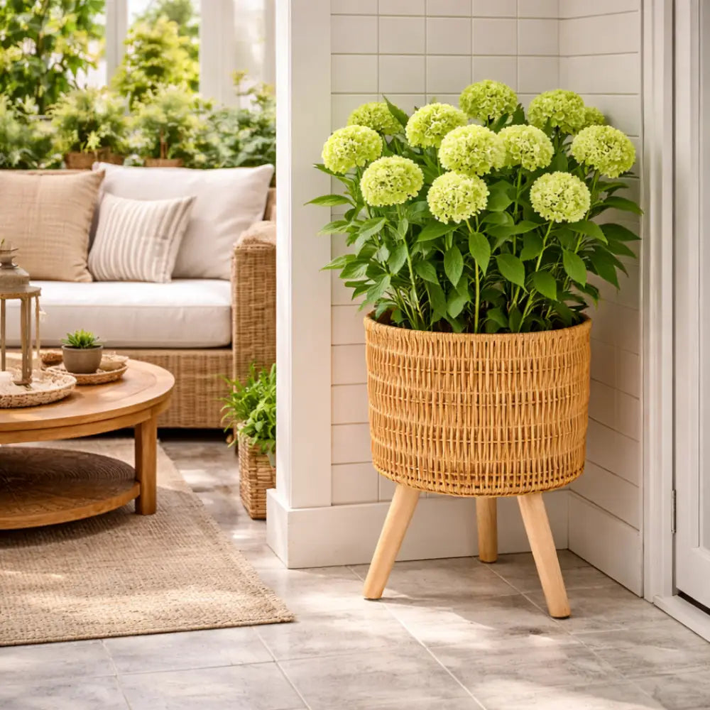 Support plante osier