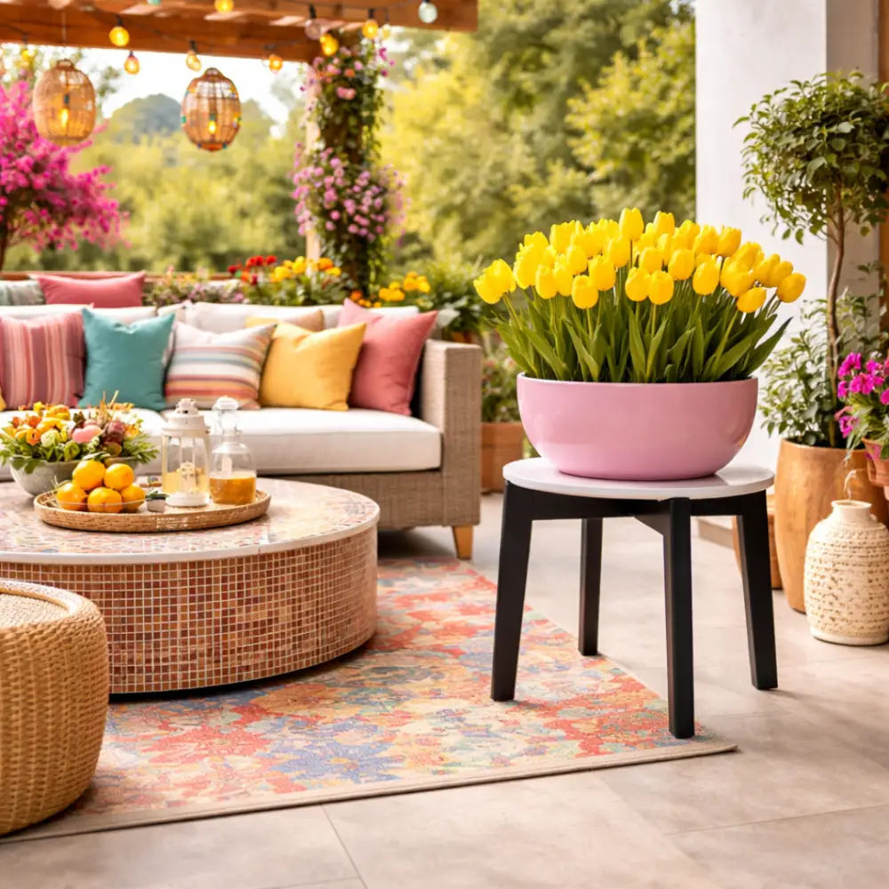 Support plante pour balcon