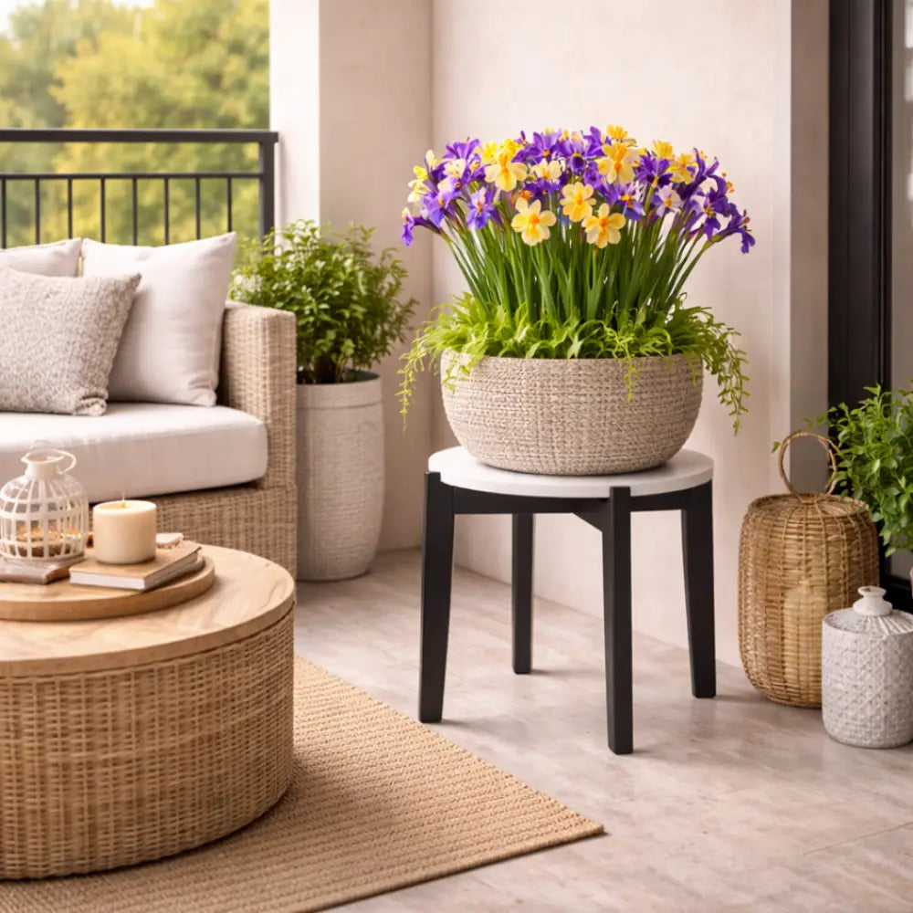 Support plante pour balcon