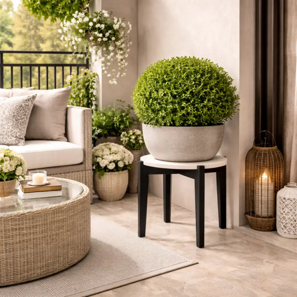 Support plante pour balcon