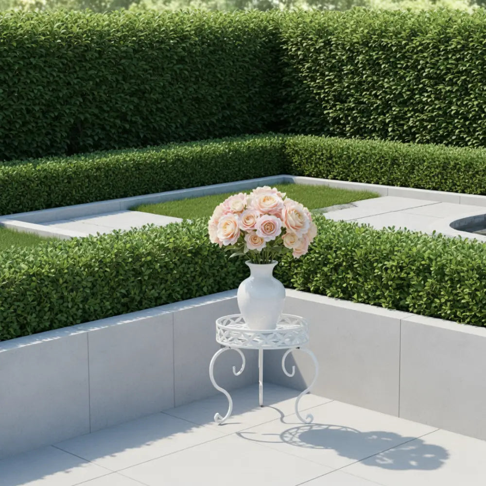 Support plante rond