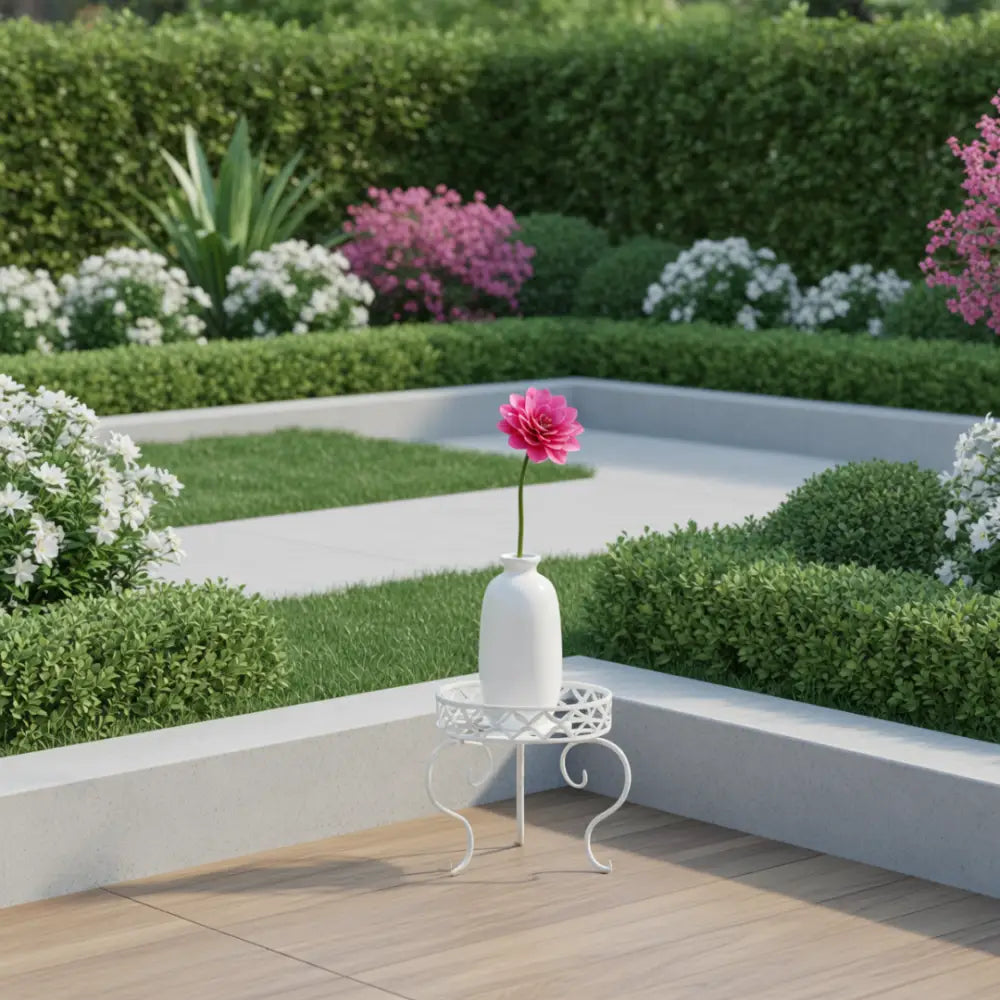 Support plante rond