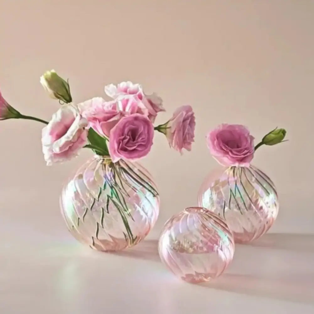 Vase boule verre - Rose / L - Décoration intérieure