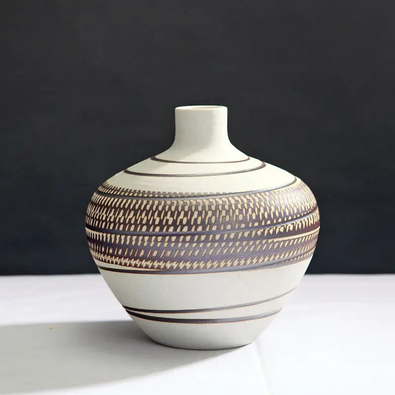 Vase céramique beige - Petit