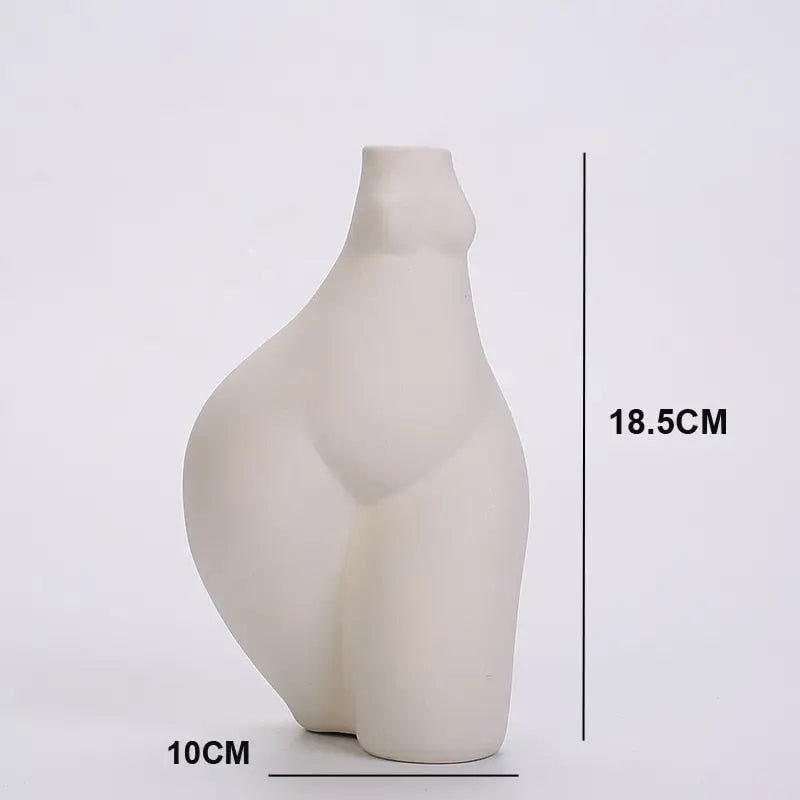 Vase céramique corps femme - B