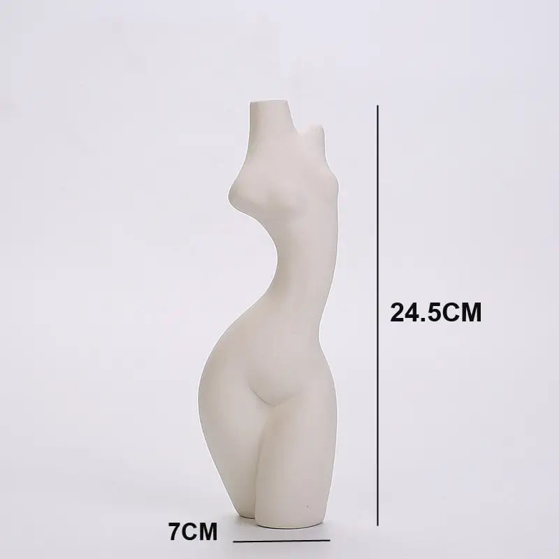 Vase céramique corps femme - C