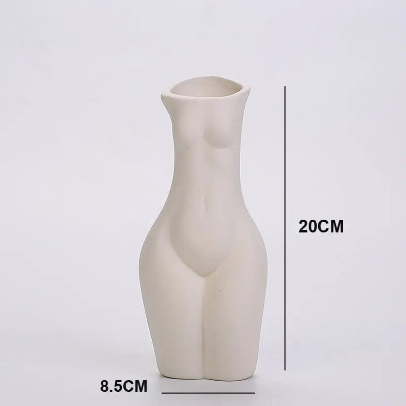 Vase céramique corps femme - D