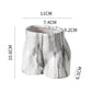 Vase corps homme - Hanche / Blanc et Noir