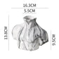 Vase corps homme - Torse / Blanc et Noir