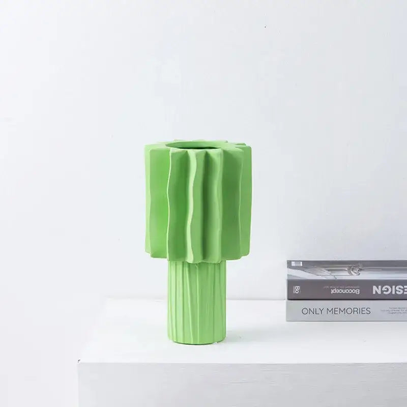 Vase couleur vert clair