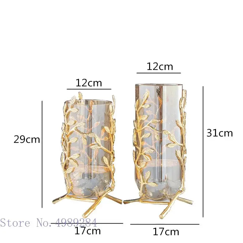 Vase cylindrique transparent 30 cm