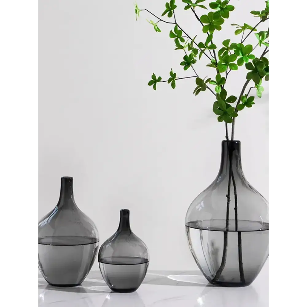 Vase dame jeanne noir