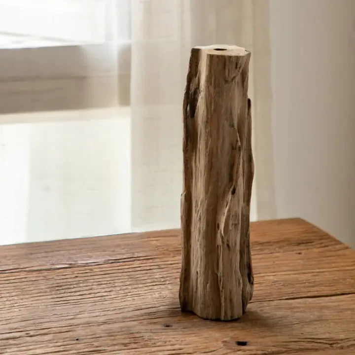 Vase en bois brut - Grand