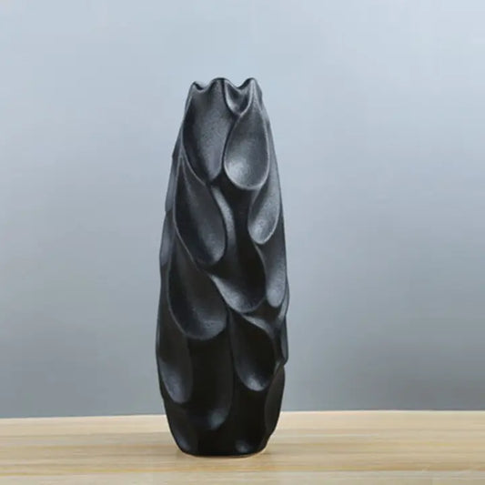 Vase en céramique artisanale