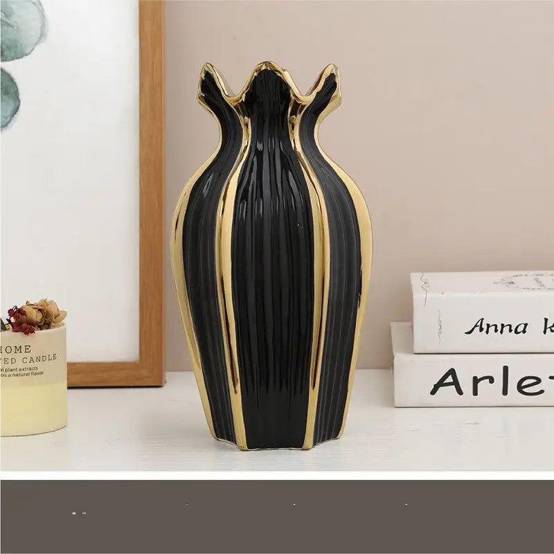 Vase en céramique - Noir / Petit