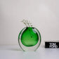 Vase en verre soufflé design - Vert
