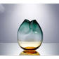 Vase en verre soufflé