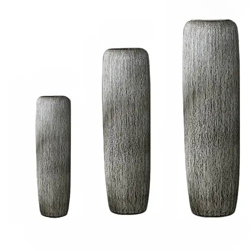 Vase grande taille - Gris / Lot de 3