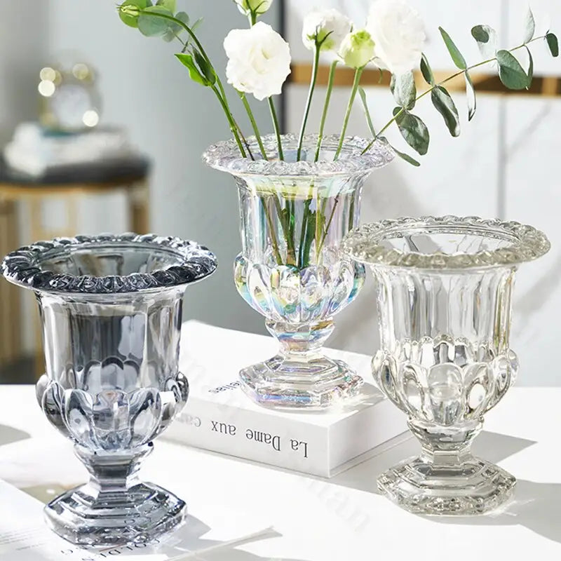 Vase medicis verre