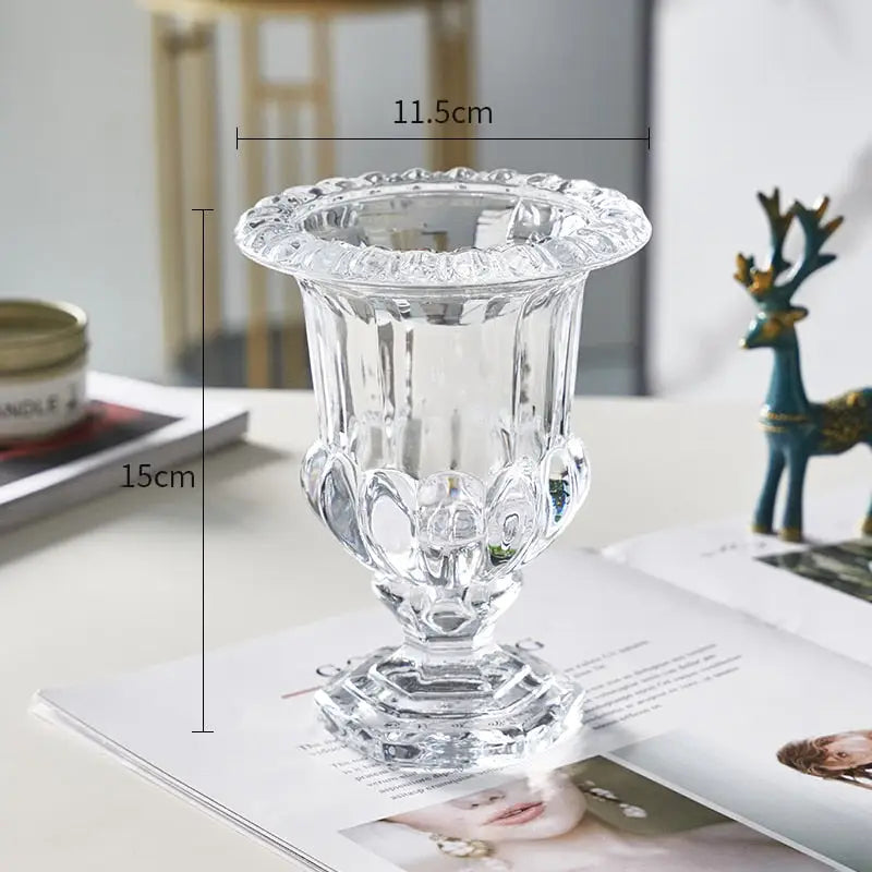 Vase medicis verre - Transparent A / Petit