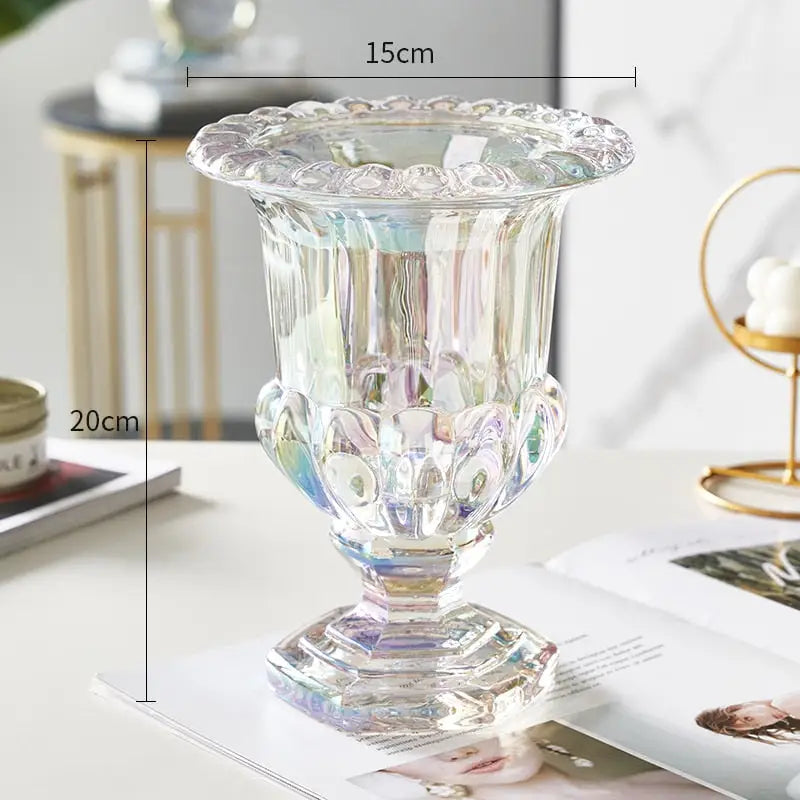 Vase medicis verre - Transparent B / Moyen