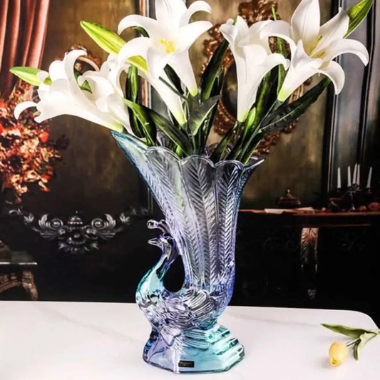 Vase paon