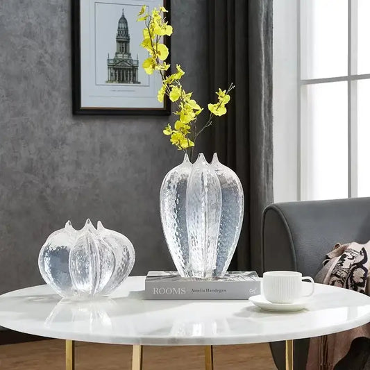 Vase transparent deco