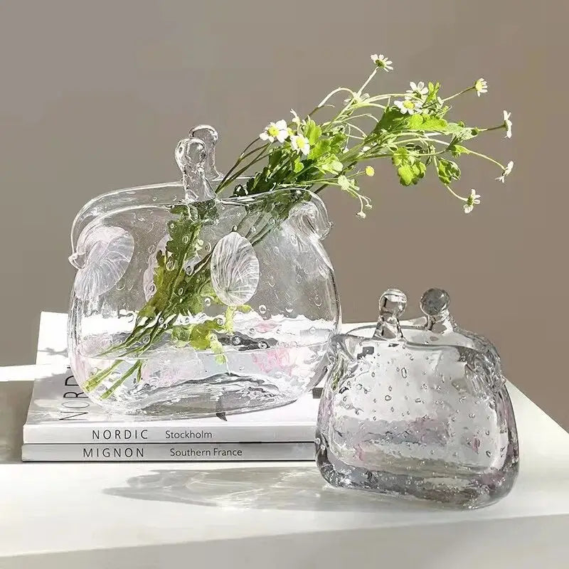 Vase transparent original