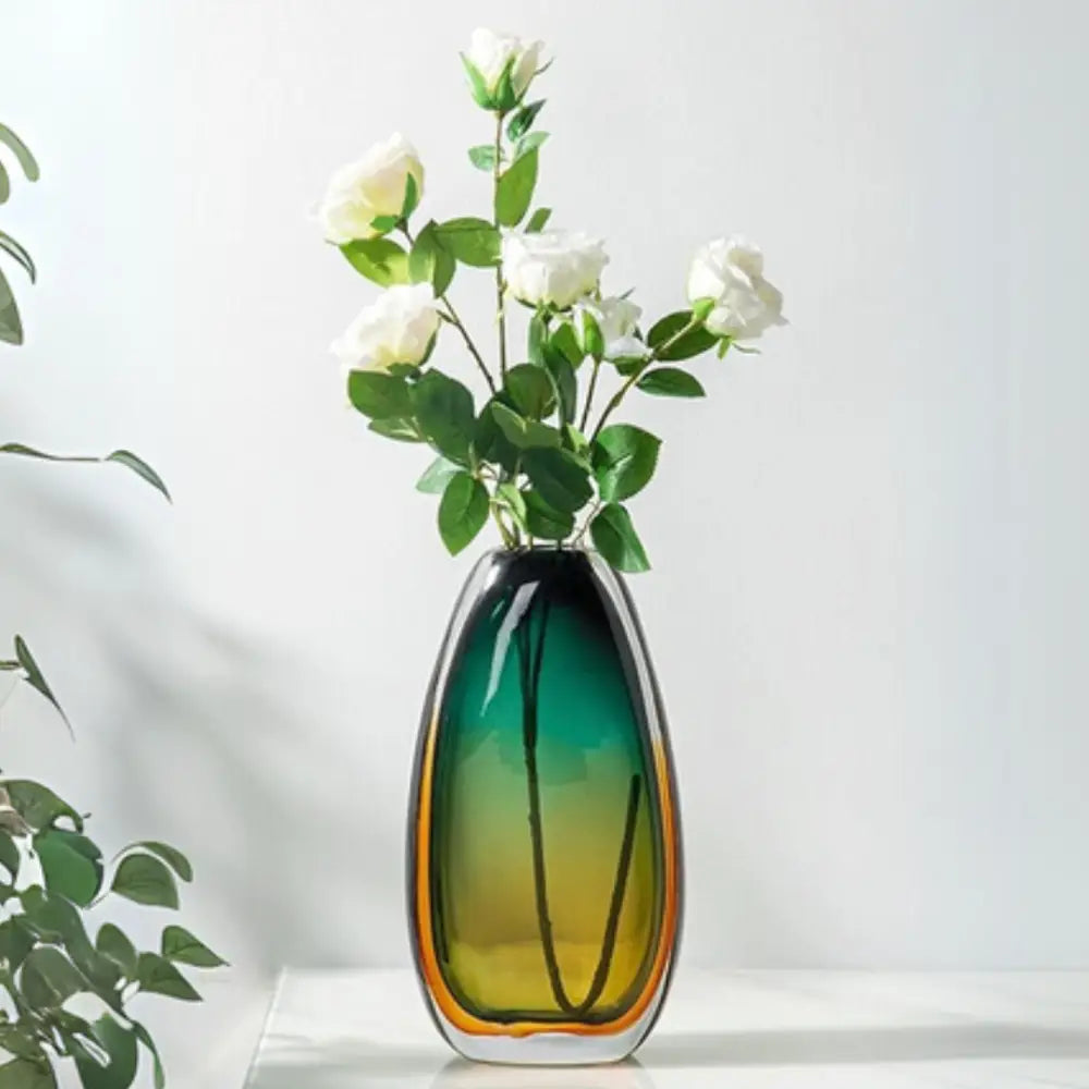 Vase verre soufflé vintage - Grand
