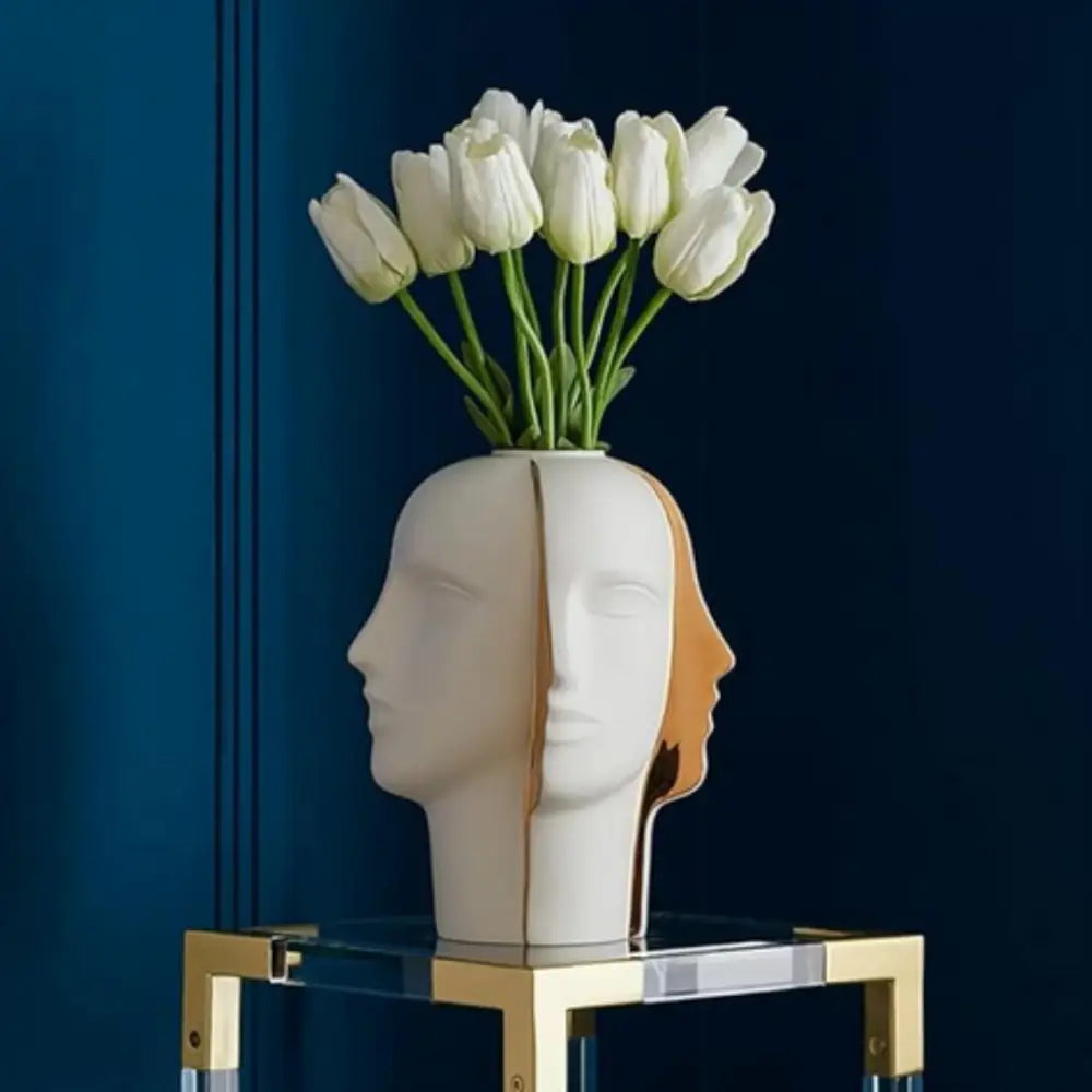 Vases visages - Décoration intérieure
