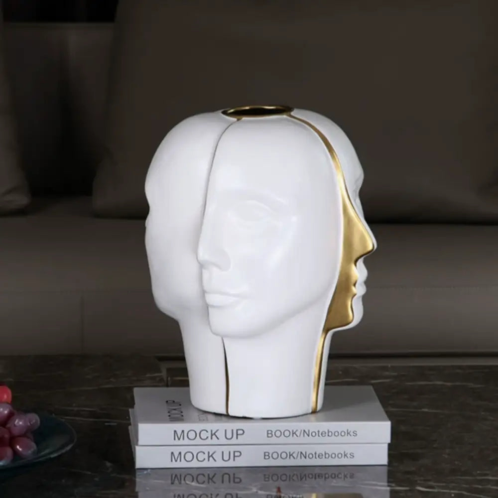 Vases visages - Décoration intérieure